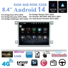 Fit For Dodge Ram 2013-2018 1500 2500 Car Stereo Dash Radio Multimedia Player