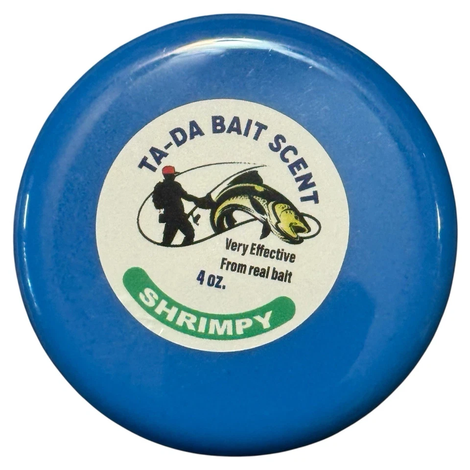 COLA DE CAMARÓN 15 unidades tarro de 4 oz fuerte aroma a camarón cebos suaves de 2 1/2 pulgadas Foto 3 de 3