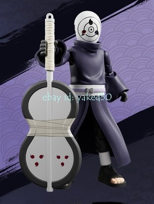 Madara Uchiha White Mask Form Naruto Model Figure 4'' Blokees Toys v4