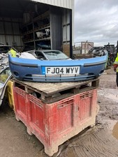 2004 Ford Mondeo Mk3 Front Bumper In Blue Q1