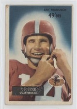 1955 Bowman YA Tittle #72 HOF 7bt