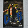 2024 AEW Allure Upper Deck Mark Briscoe AE DUB Insert Wrestling Card DUB-8