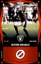 2025 Uno Elite Core - Red Divine Deablo Raiders #045