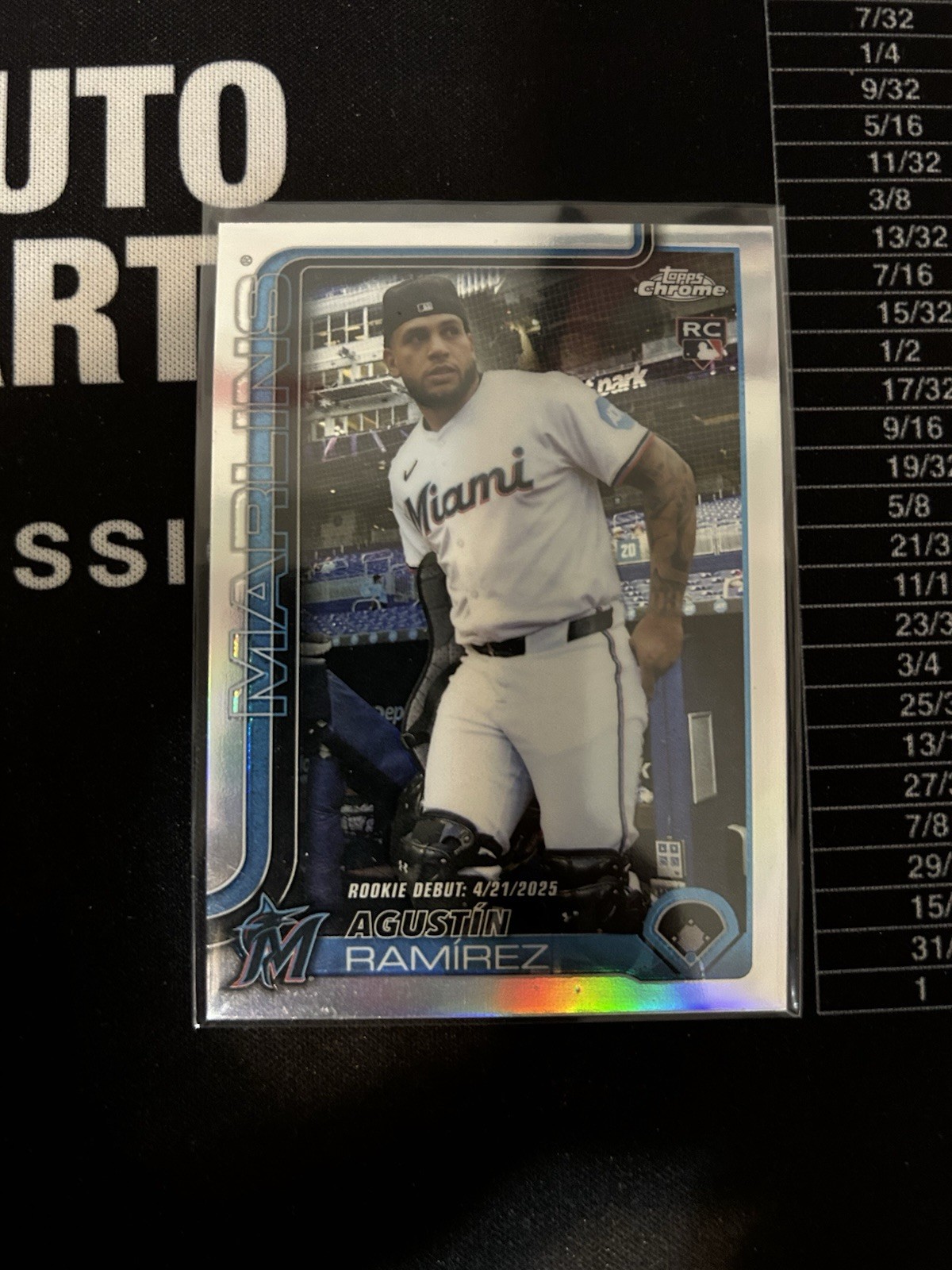 2025 Topps Chrome Update - Refractor USC38 Agustin Ramirez