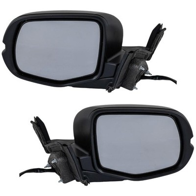 2pcs LR Manual Fold Heated Signal Paintable Mirror for Passport 2019-2022 Pilot