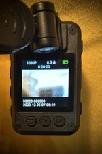 Boblov N9 1296p Night Vision Full HD Small Body Worn Camera - Black