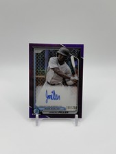 2024 Bowman Chrome Janero Miller Purple Auto 151/250 #CPA-JM