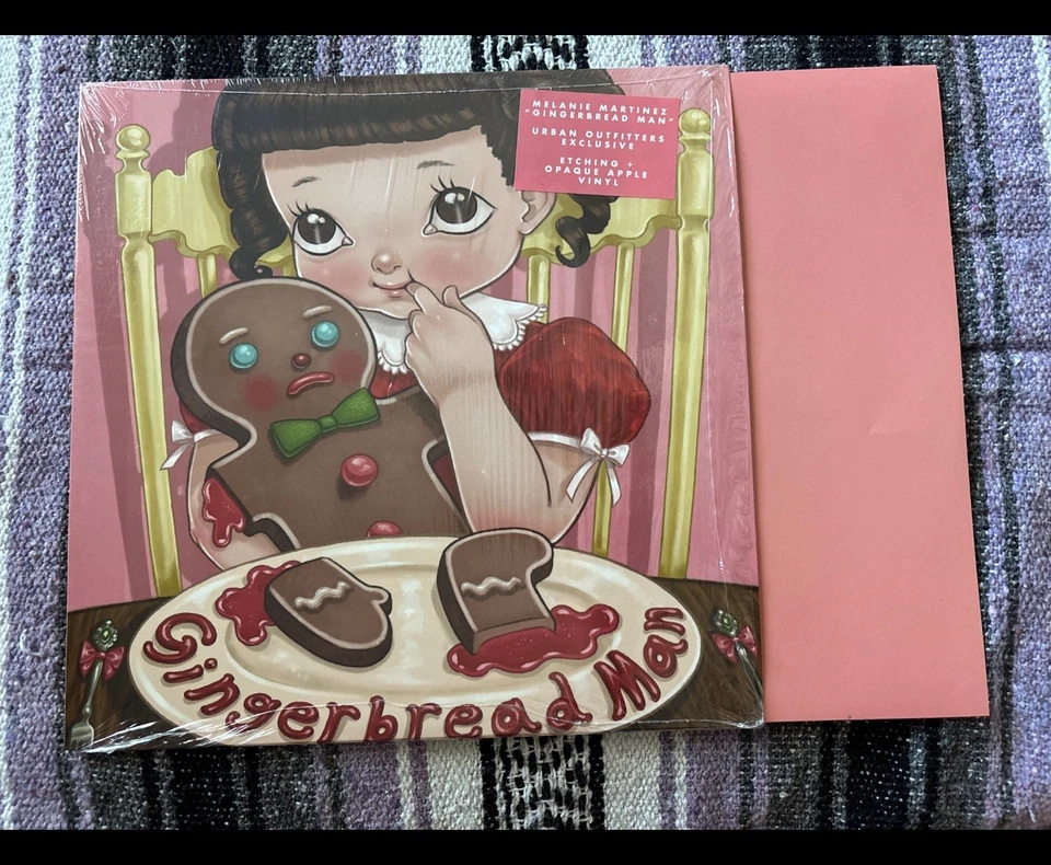 Melanie Martinez Gingerbread Man LP Exclusive Apple Red Vinyl Played Once New Foto 3 de 4