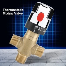 Thermostatic Mixing Valve Temperature Control Thermostat for Water Heater Faucet