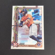 Topps 2025 Holiday Jose Altuve #H163 Houston Astros Baseball Card