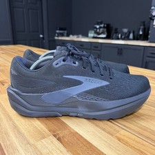 Brooks Ghost Max 3 Triple Black Running Shoes Men s 12 D NO INSOLES EUC