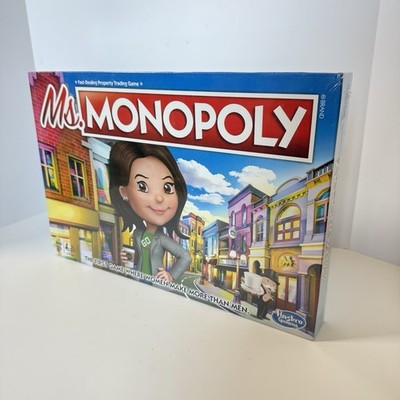 Monopoly Ms. Monopoly Board Game For Ages 8 & Up, NEW