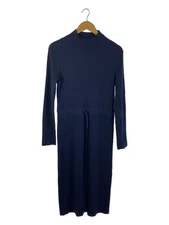 A.P.C. Long Sleeve Dress M Navy