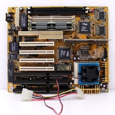 Vintage PC Chips M530 Socket 7 Motherboard