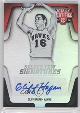 2015-16 Totally Certified Select Few Signatures Mirror 3/10 Cliff Hagan Auto 1u0