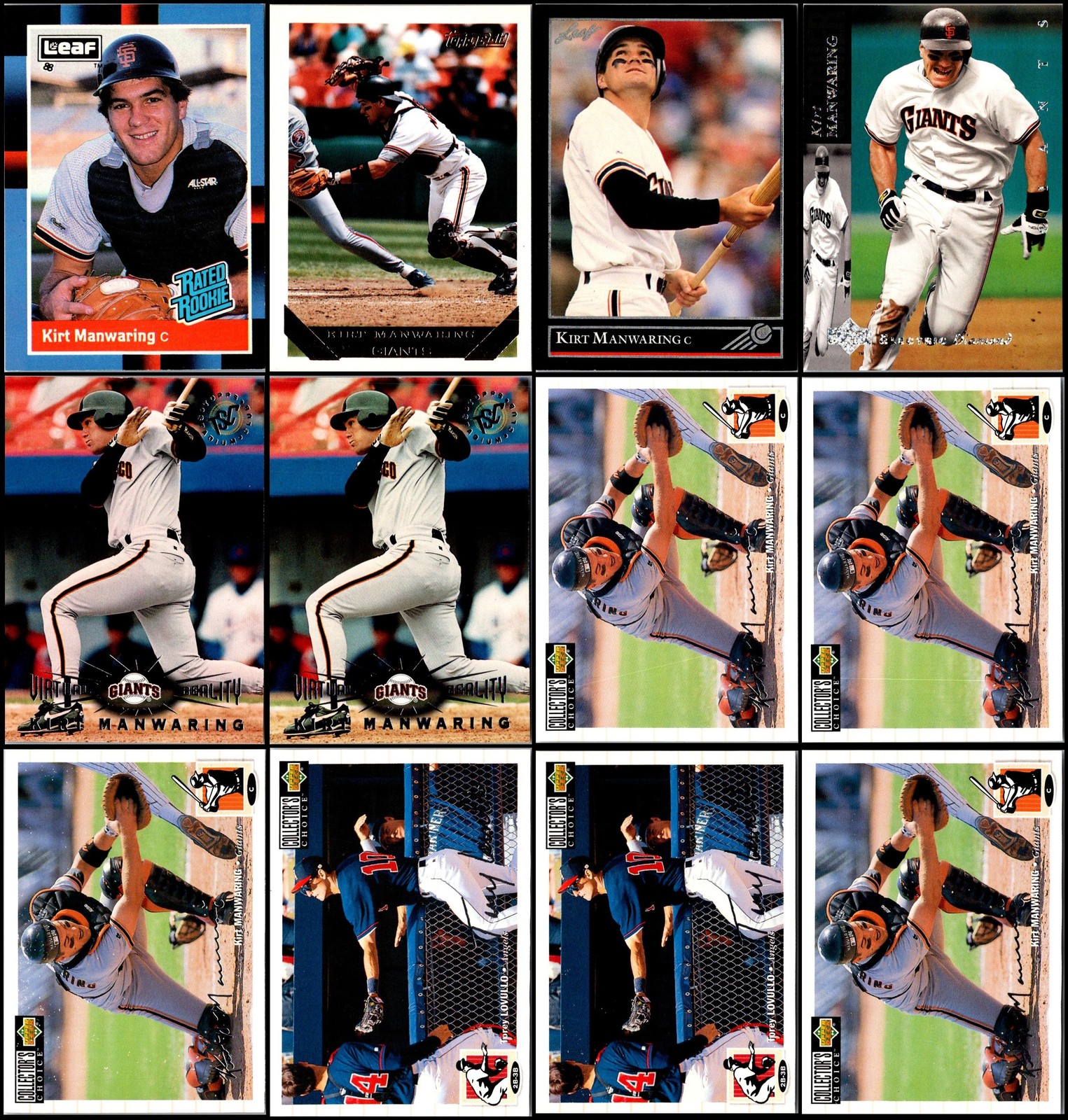 Kirt Manwaring (21) Card Lot - EXCLUSIVE OFFER – ACT QUICK!