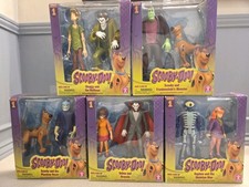 Scooby Doo Series 1 Complete Set Of 5 Shaggy Scooby Velma Character Toys MISB