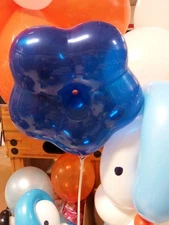 ( 2 )Qualatex Q 16" GEO's Sapphire Blue Jewel Tone No Longer Made 