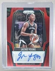 Jackie Young 2025 Panini WNBA Prizm #SG-JY Red Signatures Auto /99