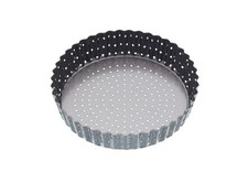 Image of MasterClass Crusty Bake Fluted Round 18cm Quiche Tin with Non-stick Coating