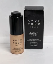 Avon True Color Dazzle Drops Sunkissed Face Highlighter .5oz NIB