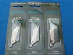 Alto's Freehand Cutter Model 30 Replacement Blades ~ 5 Mat Cutting Blades