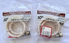 Watts Reinforced PVC 30" Faucet Connector 1/2" FIP Inlet X 1/2" FIP Outlet NEW