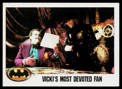 1989 Regina Batman #61 Vicki's Most Devoted Fan