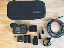 GoPro HERO9 Black Action Camera  Media Mod, Hard Case, Accessories