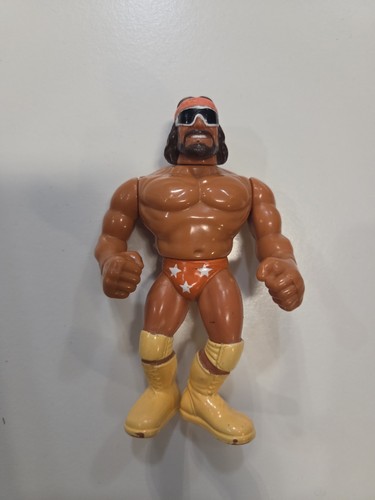 1990 WWF Hasbro Series 1 Macho Man Randy Savage wi...