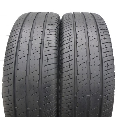 2 x CONTINENTAL 225/75 R16C 118/116R Vanco 2 Sommerreifen 2015 7.2mm