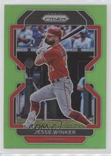 2022 Panini Prizm Tier II Lime Green Prizm 89/125 Jesse Winker #128 00em
