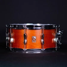 British Drum Company 14" x 6.5" Big Softy Series Cherry and Balsa Snare Drum