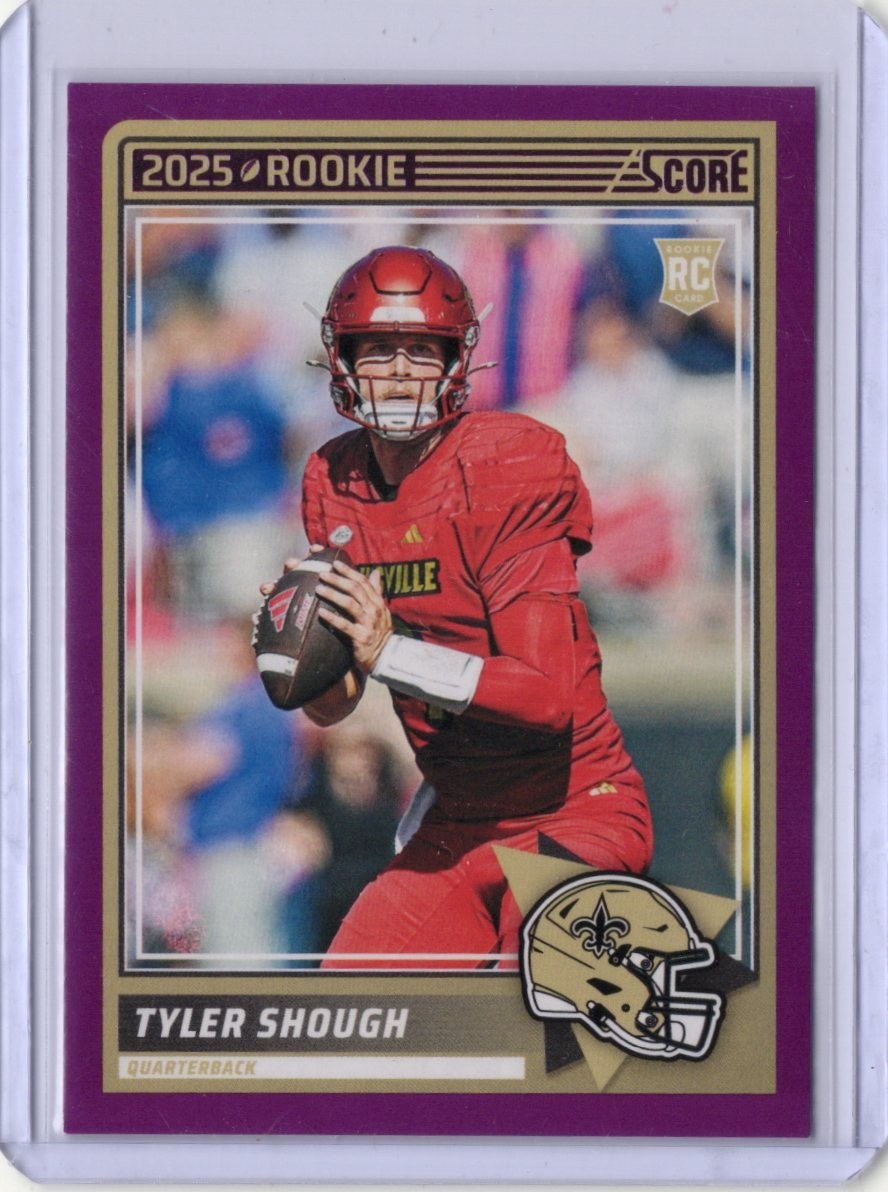 2025 Score - Rookies Tyler Shough #71 Purple (RC)