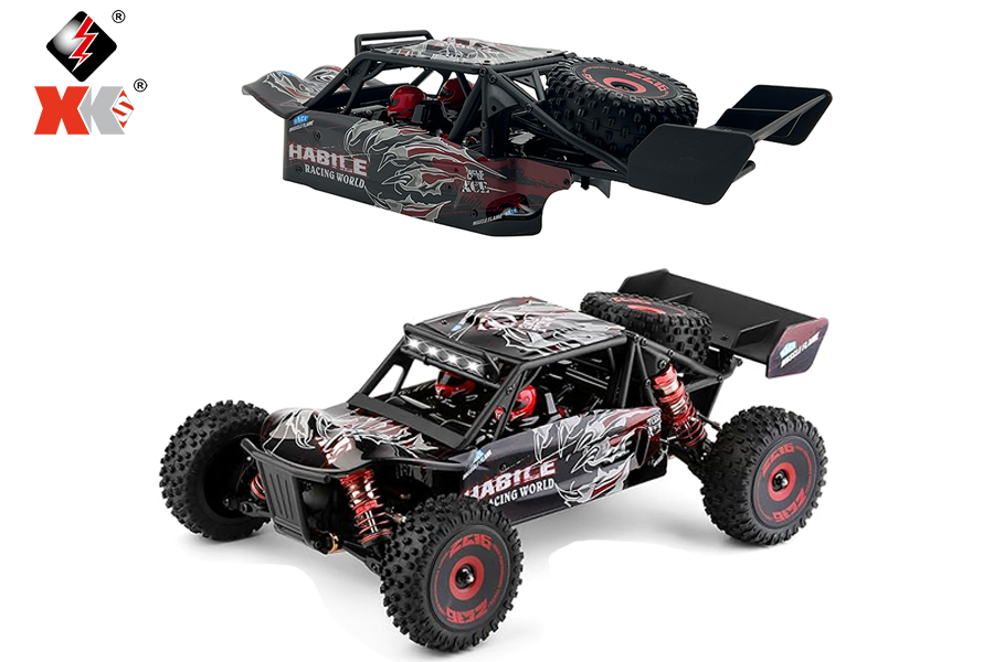 Replacement RC Car Shell Parts Compatible with WLtoys124016/124017 ...