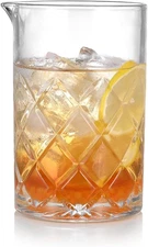 Cocktail Mixing Glass Bartender | 24oz Crystal Bar Stirring Glass | Old Fashi...