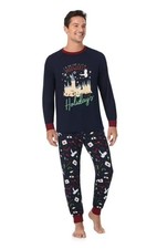 Harry Potter Wizarding World Hogwarts Family Holiday Pajama Set Mens Medium