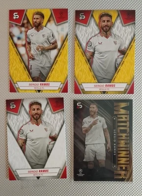 4* Sergio Ramos FC Sevilla Topps Super Stars Lot Bundle Real Madrid Legend - Bild 1 von 4