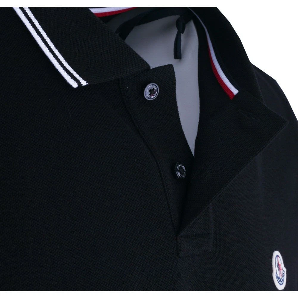 T shirt Moncler con colletto logo 8A00025 84556 77X 72510224