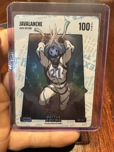 2026 Bo Jackson Battle Arena Blue Headline Battlefoil Javalanche Ice