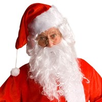 Weihnachtsmann Nikolaus Brille Nikolausbrille Weihnachten ZubehöR NikolauskostüM