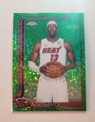 2025-26 Topps - Bam Adebayo #75 Green Foilboard Season Tip-Off /99