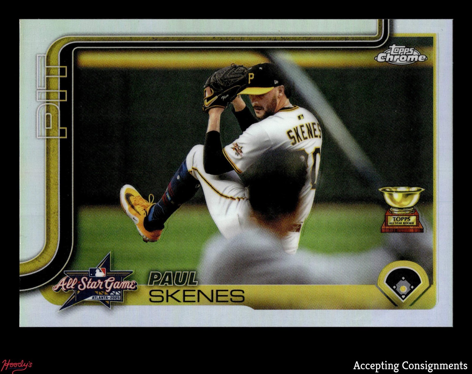 2025 Topps Chrome Update '25 All-Star Game Photo Variations Paul Skenes SP