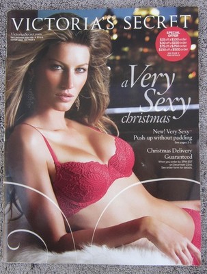 VICTORIA'S SECRET Fall Fashion 2004 Vol 3 Catalog GISELE BUNDCHEN Cover SEXY