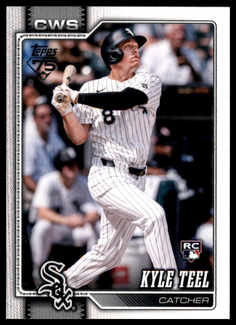 2026 Topps #201 Kyle Teel Sandglitter