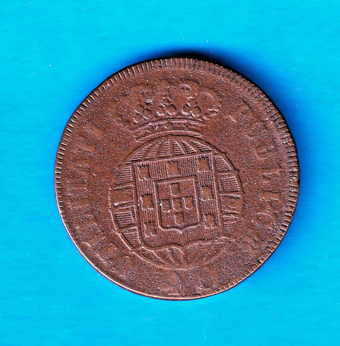 1822 Portugal 40 Reis [Pataco] (KM-370) Bronze [João VI] | eBay