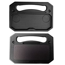 ZONE TECH STEERING WHEEL TRAY DESK - MULTI-FUNCTIONAL BLACK PORTABLE VEHICLE