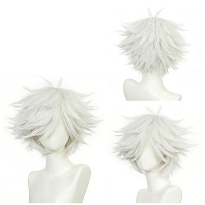 Tongari Boushi no Atelier Qifrey Cospaly Wig Heat Resistant Synthetic Hair Props