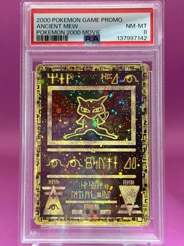 2000 POKEMON GAME MOVIE POKEMON 2000 MOVIE ANCIENT MEW PSA 8