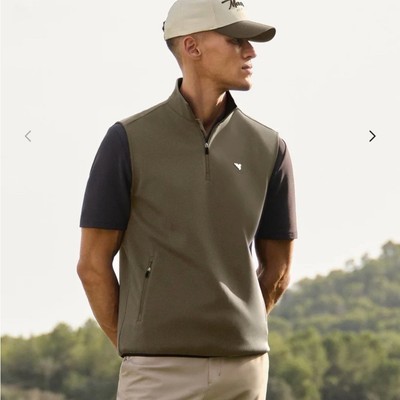 Macade Therma Vest  golf gray Men s sz small $148
